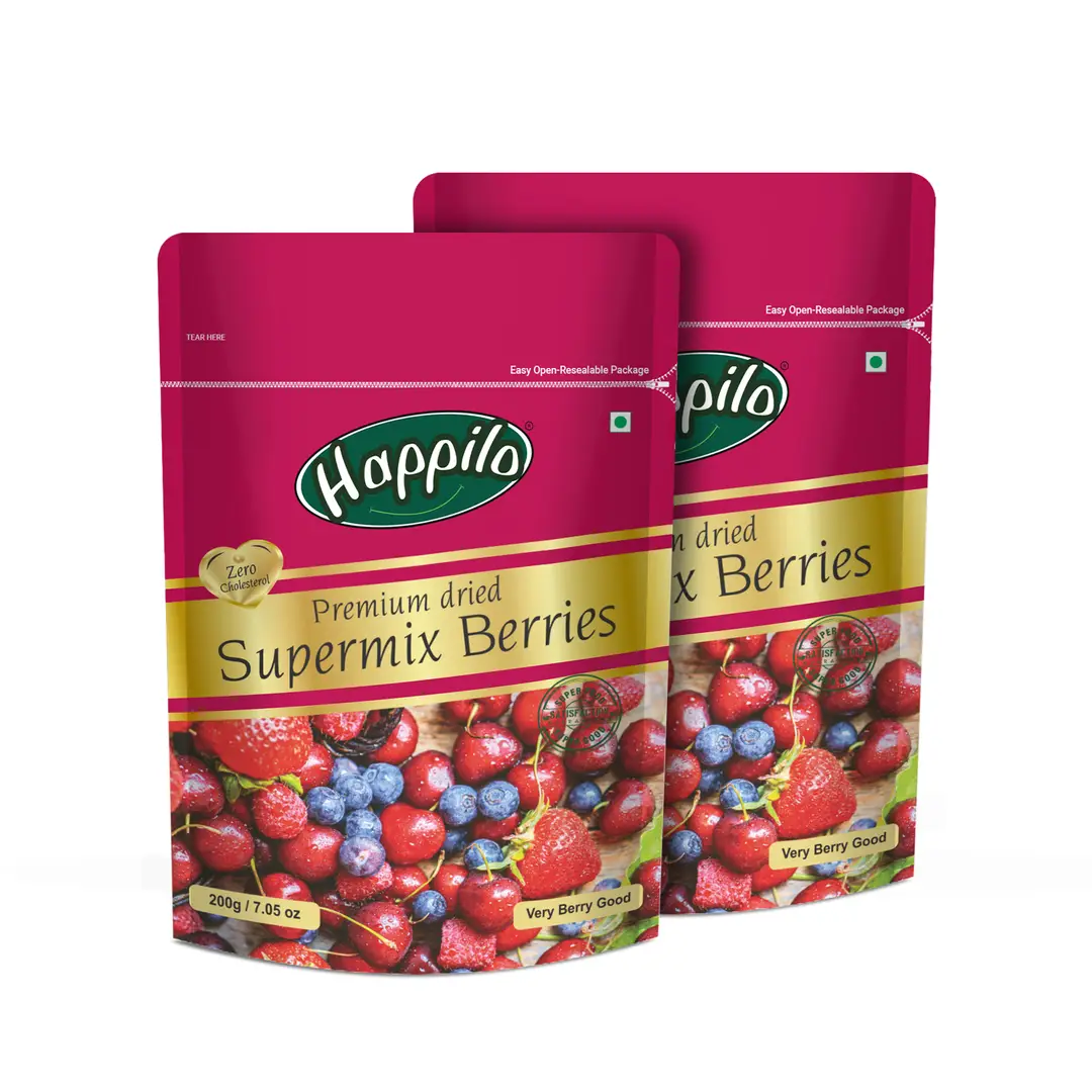 Happilo Premium International Supermix Berries - Pack of 2 (400 gm)