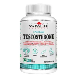 Swisslife Forever Testosterone Supplement with Ashwagandha L-Citrulline and Kaunch Beej for Improved Muscle Strength and Boosts Stamina icon