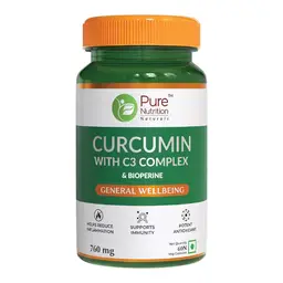 Pure Nutrition Curcumin with C3 complex l Curcumin capsules to boost Joint Health icon