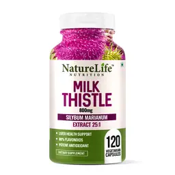Nature Life Nutrition - Milk Thistle 800mgsupports Liver Health icon