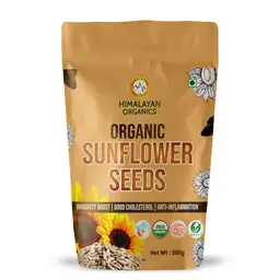Himalayan Organics Certified Organic Sunflower Seeds - Rich in Fiber & Minerals - Supports Good Cholesterol & Boosts Immunity icon