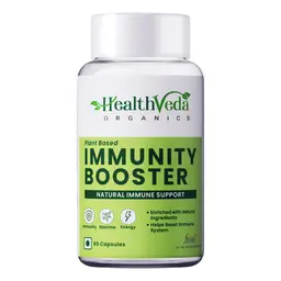 Health Veda Organics - Natural Immunity Booster with Moringa, Giloy, Amla & 23+ Herbal Extracts