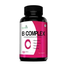 Simply Herbal Vitamin B Complex  to Promote Energy and Metabolism & Support Healthy Brain Function - 120 Capsules icon
