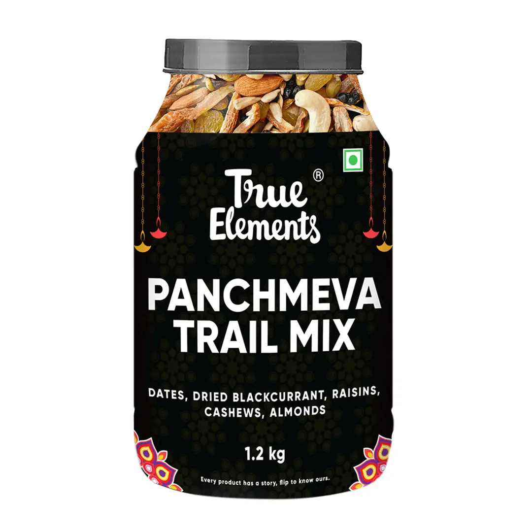 True Elements Panchmeva Trail Mix for Healthy Snack - 1200 gm