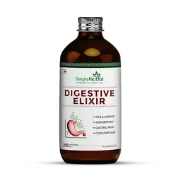 Simply Herbal  Ayurvedic Digestive Elixir Syrup for Gas & Acidity, Constipation, Bloating, and Improve Immune System icon