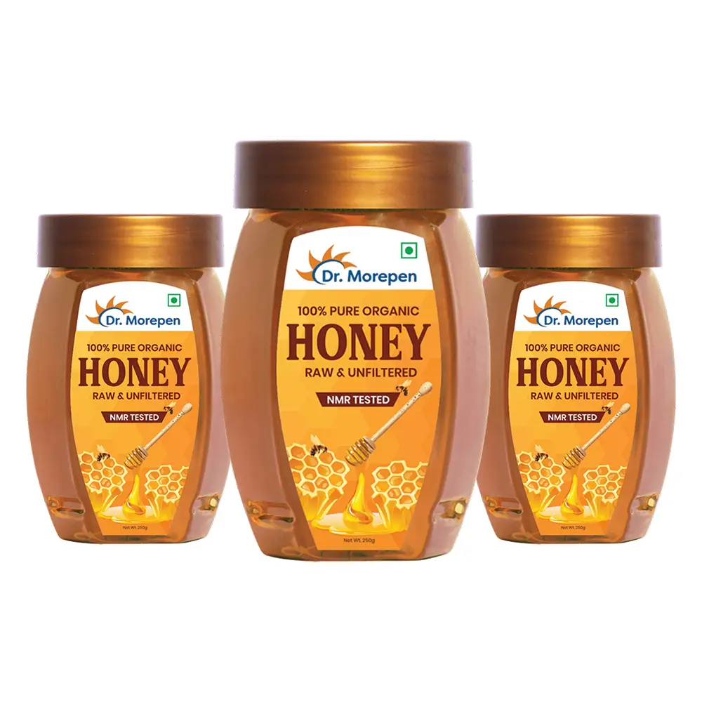 Dr. Morepen 100% Pure Organic Honey NMR Tested - 750 gm