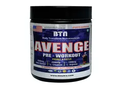 Body Transform Nutraceuticals -  BTN Avenge Pre Workout - With Green Tea,Vitamin C,Vitamin B,Protein - For Performance, Energy Boost and Focus icon