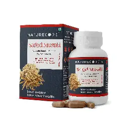 Nature Code Safed Musali Improves Stamina & Vitality- 60 Veg. Capsules icon