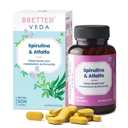BBETTER VEDA Spirulina 1000mg per Serving | Immunity and Metabolism Boost icon