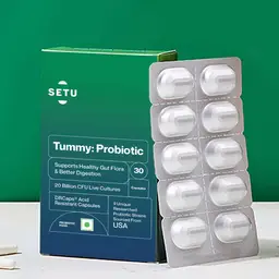 Setu Tummy: Reduces Constipation, Naturally Fermented Probiotics, 15 Billion Good Bacteria for Better Immunity icon