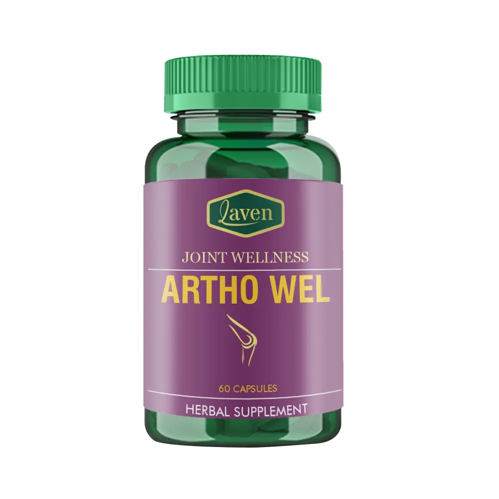 Laven Artho Wel Capsules for Improving Blood Circulation - Pack of 1 (60 Capsules)