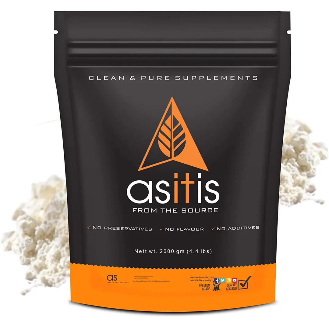 AS-IT-IS Whey Protein Isolate for Boosting Recovery And Reducing Muscle Loss - 2000 gm