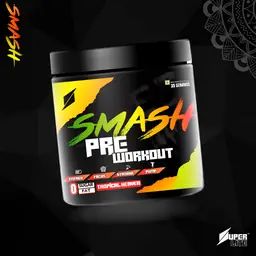 Superlite Smash Pre Workout with Blend of Caffeine, L Citrulline, Creatine, Beta Alanine, L Theanine, L Tyrosine, Yohimbe Bark Extract for Best Workouts icon