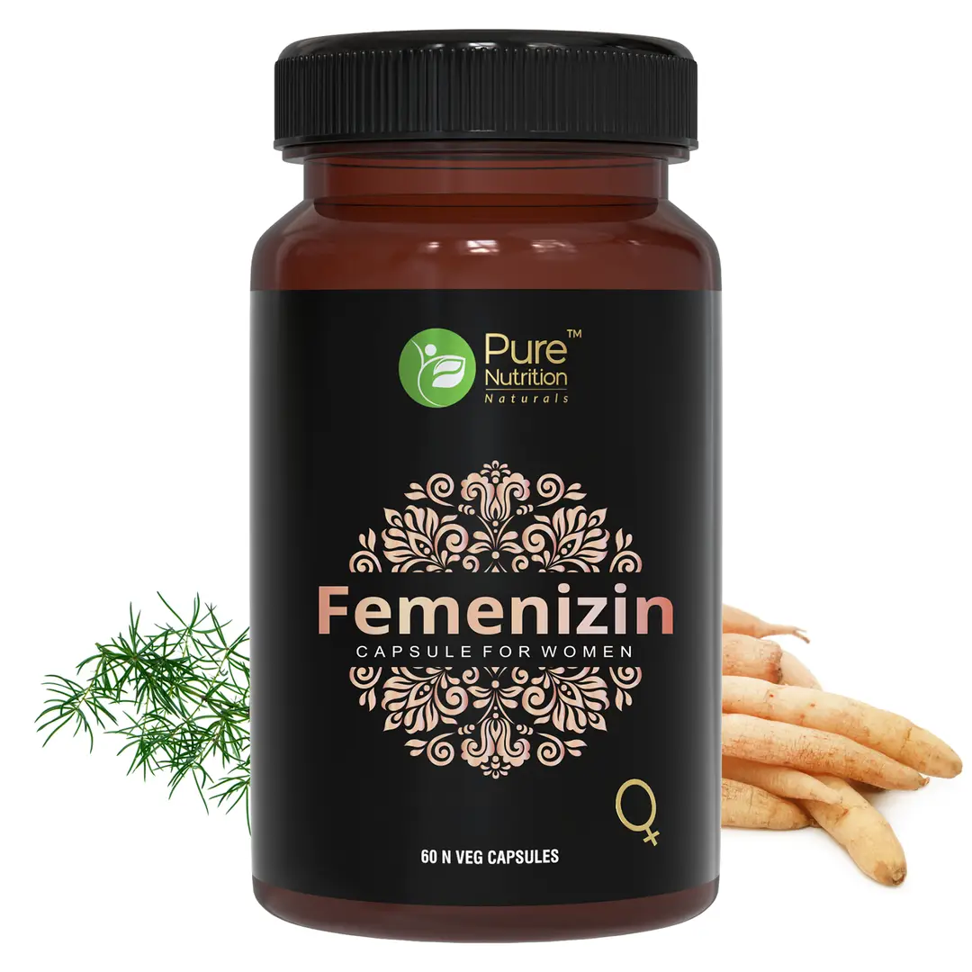 Pure Nutrition Femenizin Vitality Supplement for Improved Libido - Pack of 1 (60 Tablets)