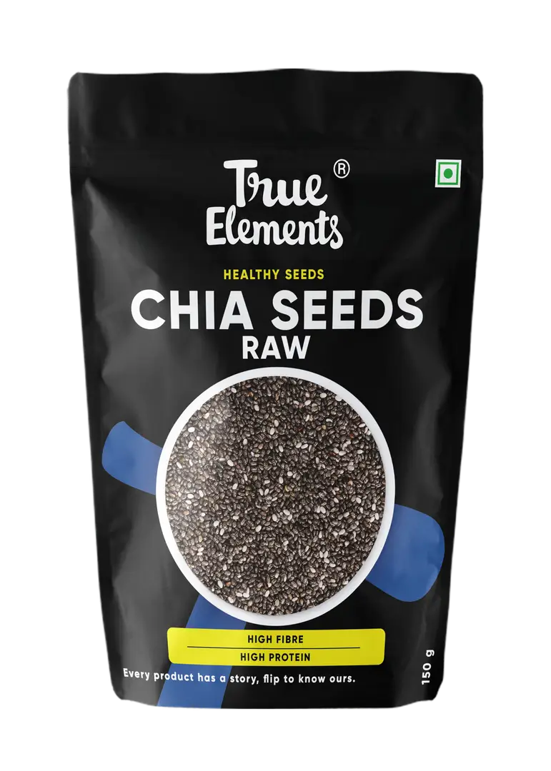 True elements raw chia seeds