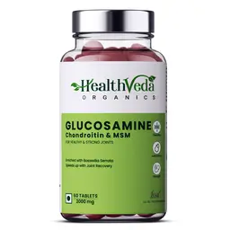 Health Veda Organics - Plant Based Glucosamine Chondroitin and MSM for Healthy Joint, Bone and Cartilage icon