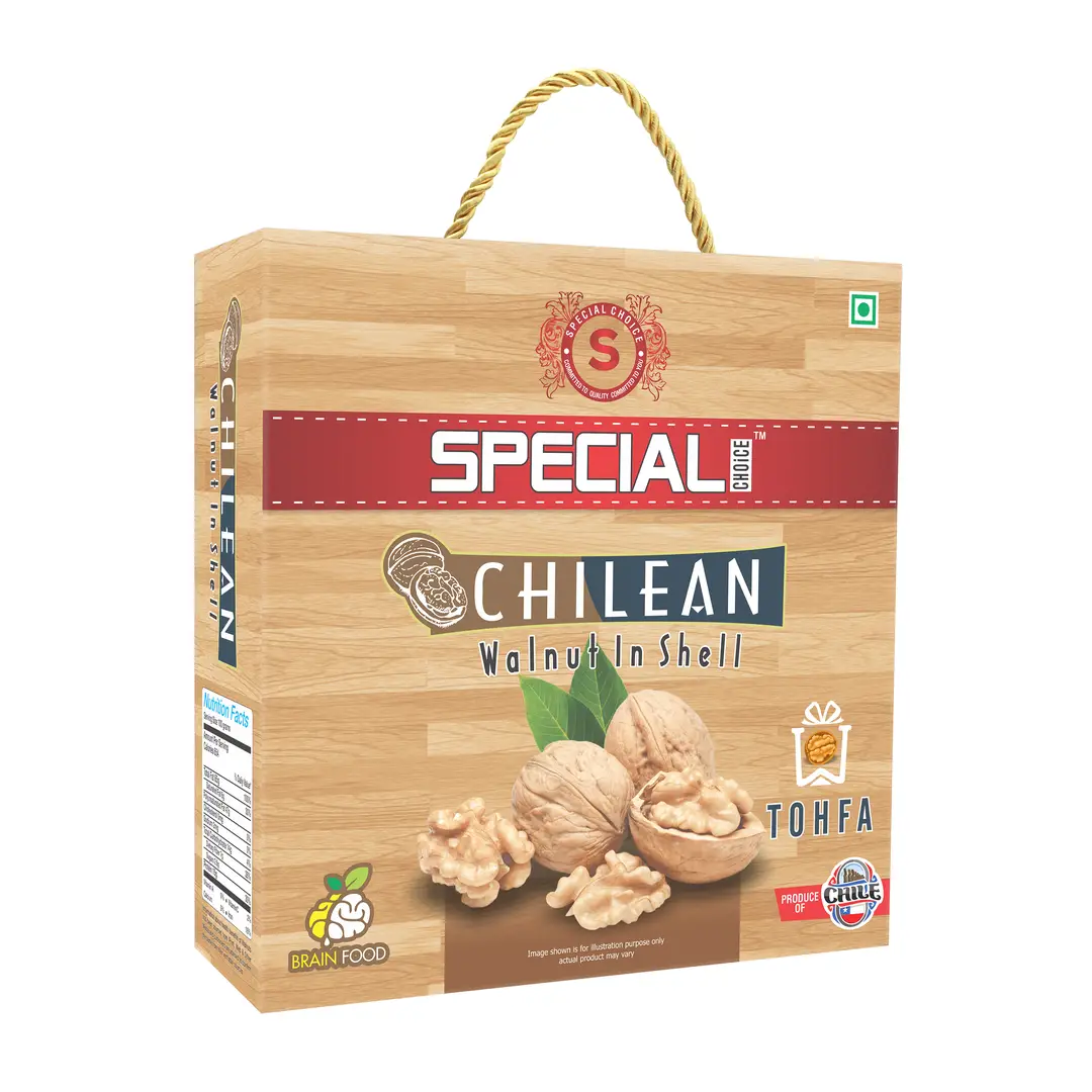 Special Choice Chilean Walnut Inshell Tohfa for Weight Regulation - Pack of 1 (500 gm)