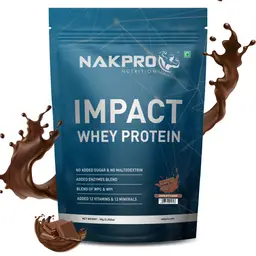 Nakpro Impact Whey Protein Powder for Muscle Recovery, Lean Muscle Growth and Easy Digesting     icon