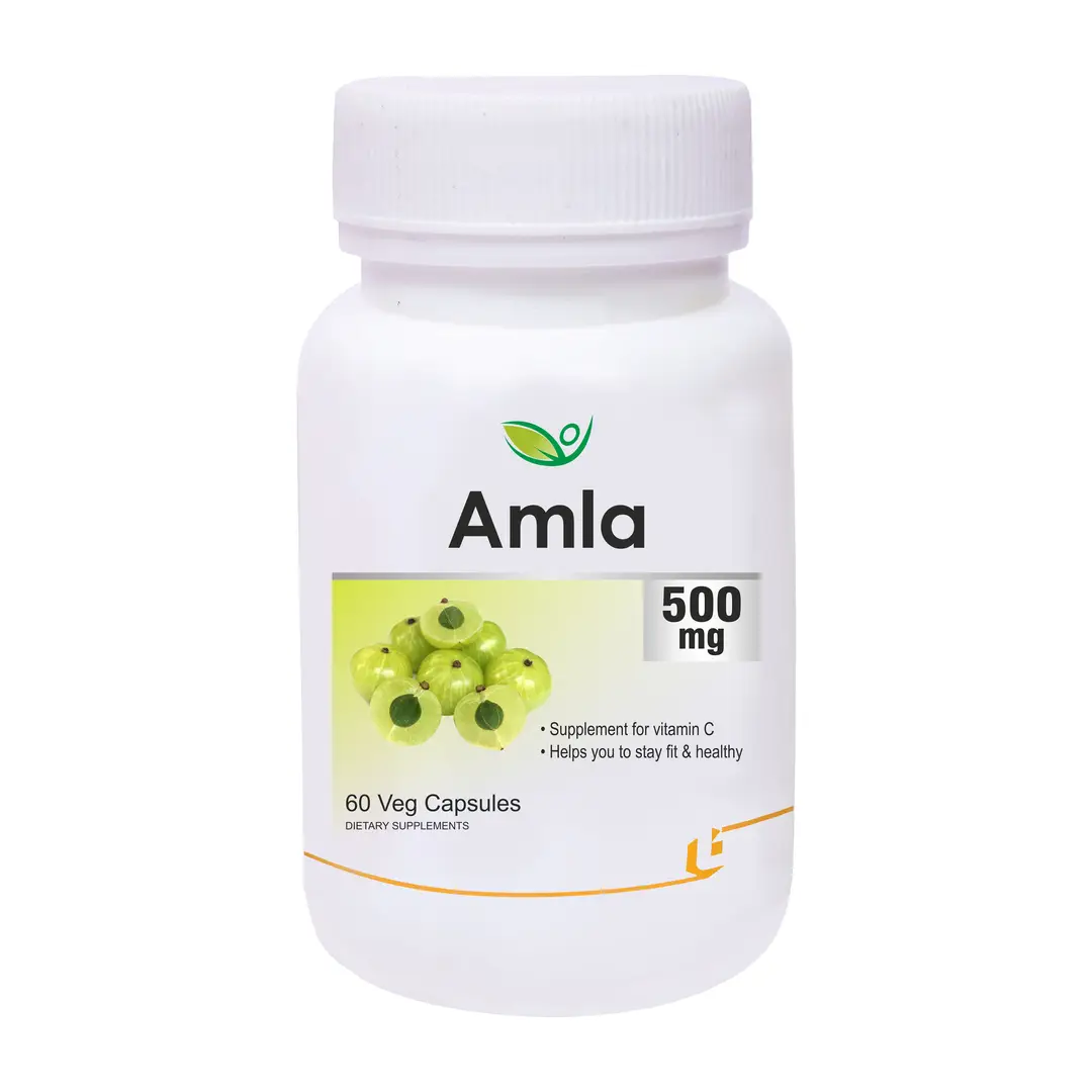 Biotrex Nutraceuticals - Amla 500mg - Pack of 1 (60 Capsules)