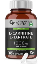 Carbamide Forte - L Carnitine Supplement 1000mg Capsules for Men & Women | Pre Workout Supplement icon