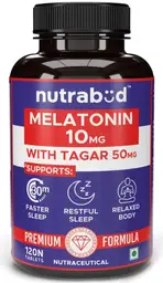 Nutrabud Melatonin 10mg for Restful Sleep
