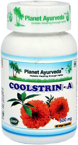 Planet Ayurveda Coolstrin A Capsules for Maintaining Healthy Colon - Pack of 1 (60 Capsules)