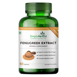 Simply Herbal Fenugreek Seed Extract with Methi Extract for Maintain Healthy Sugar Levels icon