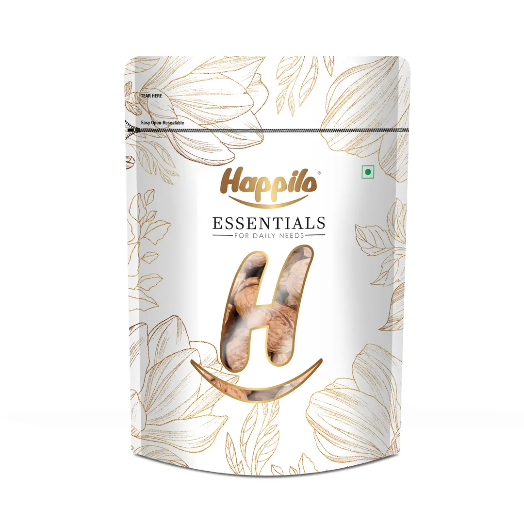 Happilo Essentials Californian Popular Walnuts Inshell - Pack of 1 (500 gm)
