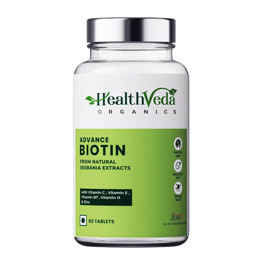 Health Veda Organics Advance Biotin Tablets