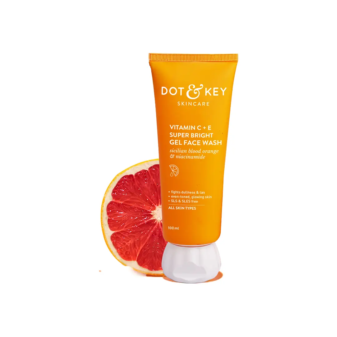 Dot & Key Vit C+E Gel Facewash for Glowing Skin - 100 ml