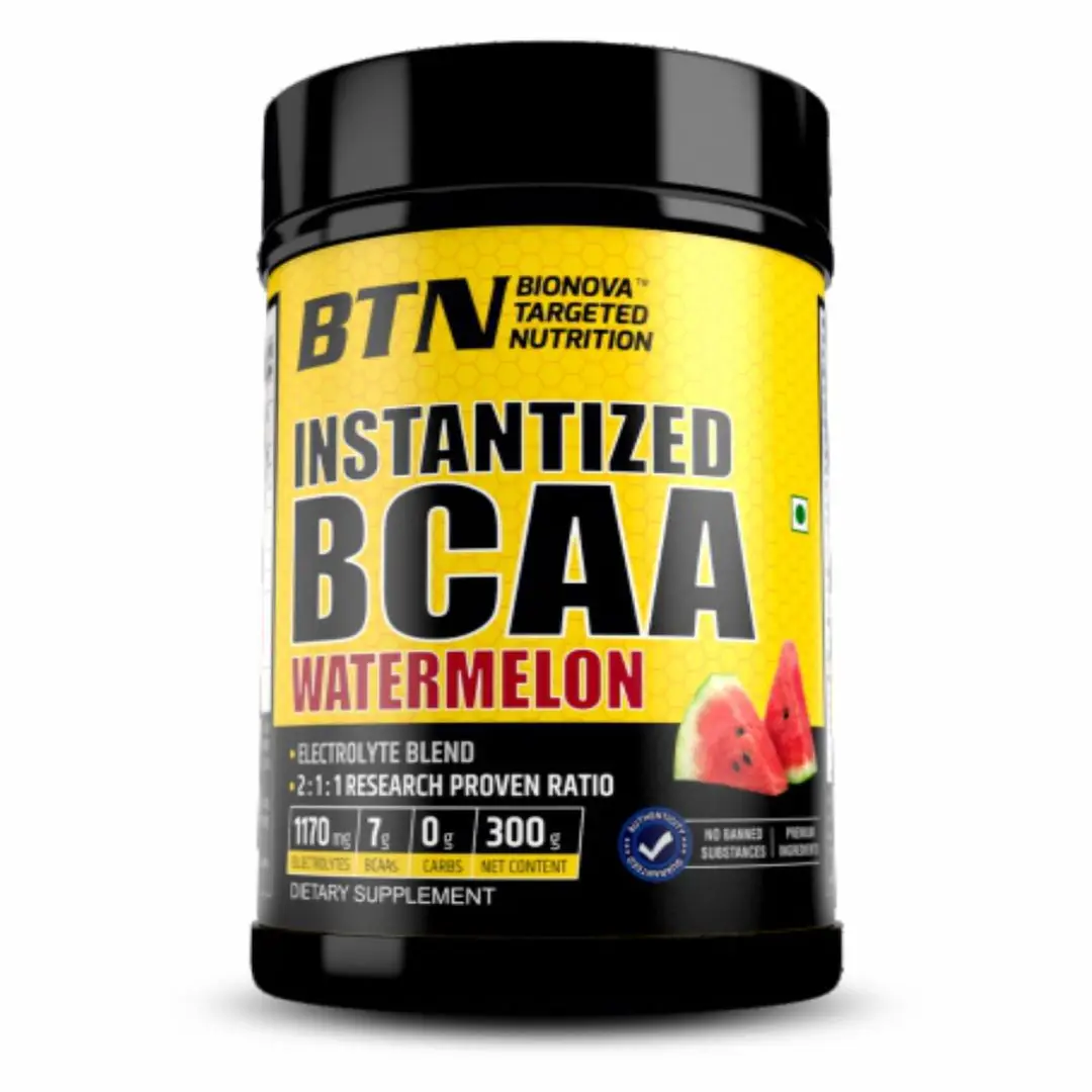 BTN Sports Instantized BCAA (2:1:1 Ratio) - 300 gm - Watermelon