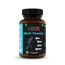 KnightX -  Men's Multivitamin Capsules with Zinc and Magnesium 800mg - Boosts Immunity - 60 Capsules icon