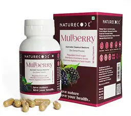 Nature Code Mulberry Manages Blood Sugar & Cholesterol Levels- 60 Veg. Capsules icon