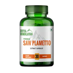 Divya Himalayan - Saw Palmetto Extract Supplement Capsules - for Hair Health, Support Prostate | 30Capsules icon