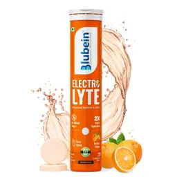 Blubein Electrolyte ++ Effervescent tablets for Instant Hydration and Energy icon