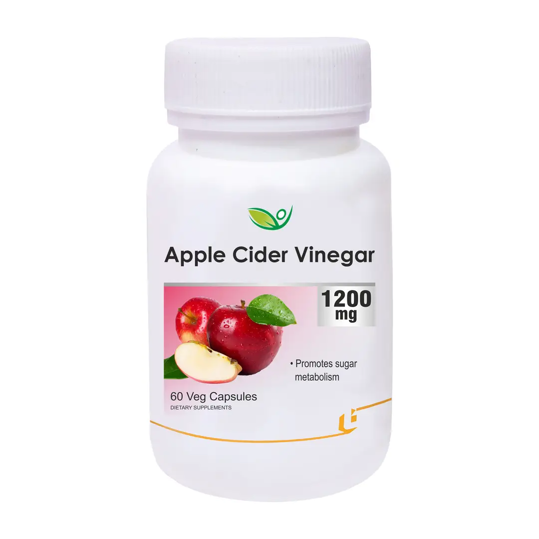 Biotrex Nutraceuticals - Apple Cider Vinegar 1200mg - Pack of 1 (60 Capsules)