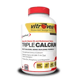 Vitrovea Triple Calcium with K27, Zinc for Healthy Bones icon