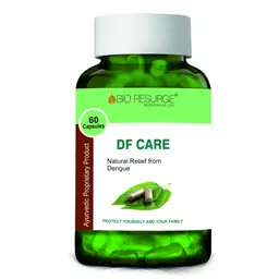 Bio Resurge - DF Care Capsules - Papaya, Giloy , Harsingar - Manages Dengue Fever Symptoms - 60 Capsules icon