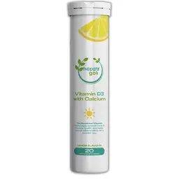 HappyGoli Nutrition Vitamin D3 600 IU and Calcium 500mg icon