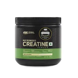 Optimum Nutrition (ON) Micronized Creatine Powder - 250 Gram, 83 Serves, 3g of 100% Creatine Monohydrate per serve, Supports Athletic Performance & Power, Unflavored. icon