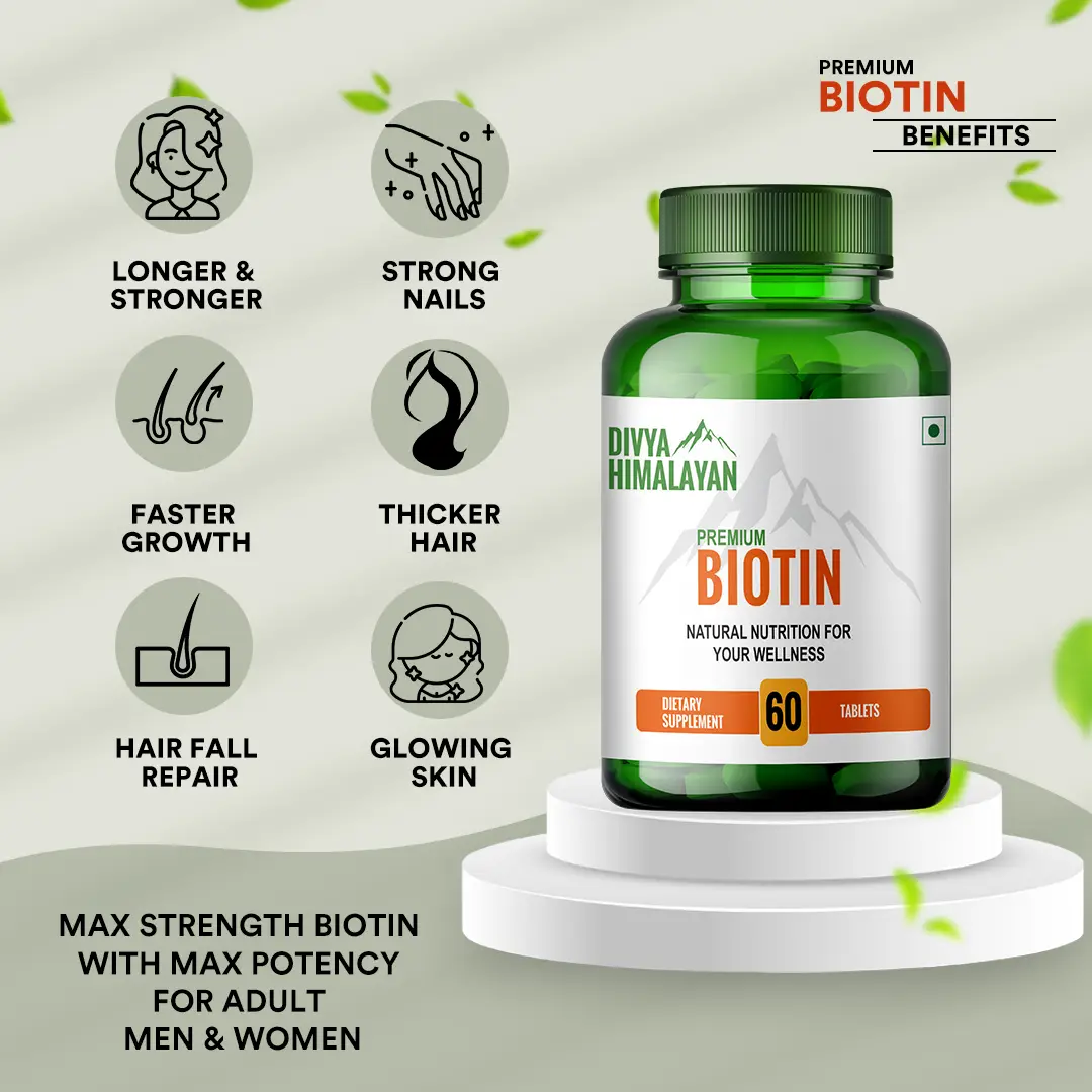 Biotin Tablets - Nutrix Health Care
