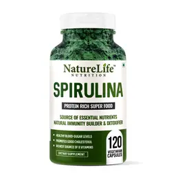 Nature Life Nutrition Spirulina Capsules 2000mg icon