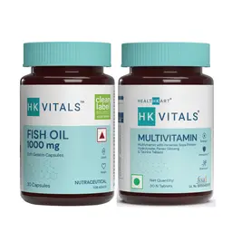 HealthKart HK Vitals Fish Oil (30 Capsules) and Multivitamin (30 Tablets) icon