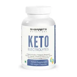 Sharrets KETO Electrolytes Supplement for Hydration - Contains Potassium Phosphorous Magnesium Chloride Calcium, Vitamin C K & D icon