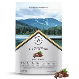 Wellbeing Nutrition -  Organic Vegan Plant Protein Isolate - with Goji Berry and Cranberry Extract - for Muscle Repair and Recovery icon