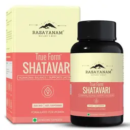 Rasayanam Shatavari 500mg with Highest Saponins 40% and Asparagus Racemosus for Women Hormonal Balance, Immunity and Vitality