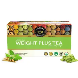 TEACURRY Weight Gain Tea (1 Month Pack | 30 Tea Bags) - Weight Plus Tea to increase Weight and Mass - For both Men, Women icon