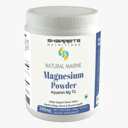 Sharrets Natural Marine Magnesium Powder 300g for Bone, Nerve, Heart, Muscle Health & Sleep icon