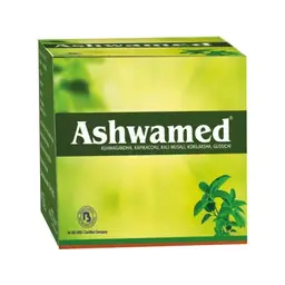 Lifezen - ASHWAMED CAP 10's ( Ayurveda ) - Helps to relieve stress, anxiety, fatigue, loss of concentration icon