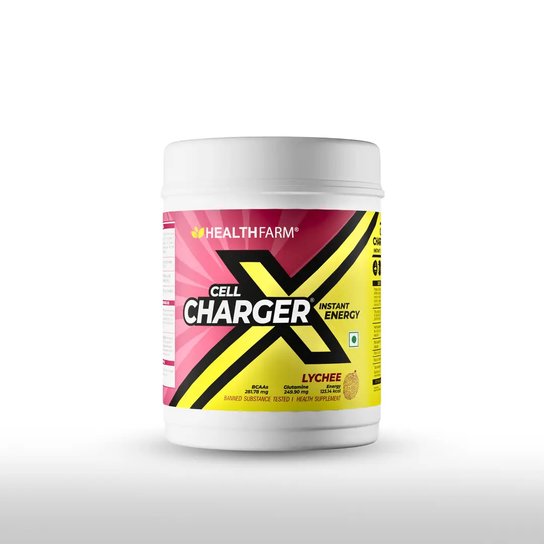 Healthfarm Cell Charger Instant Energy Drink - Lychee,1 Kg